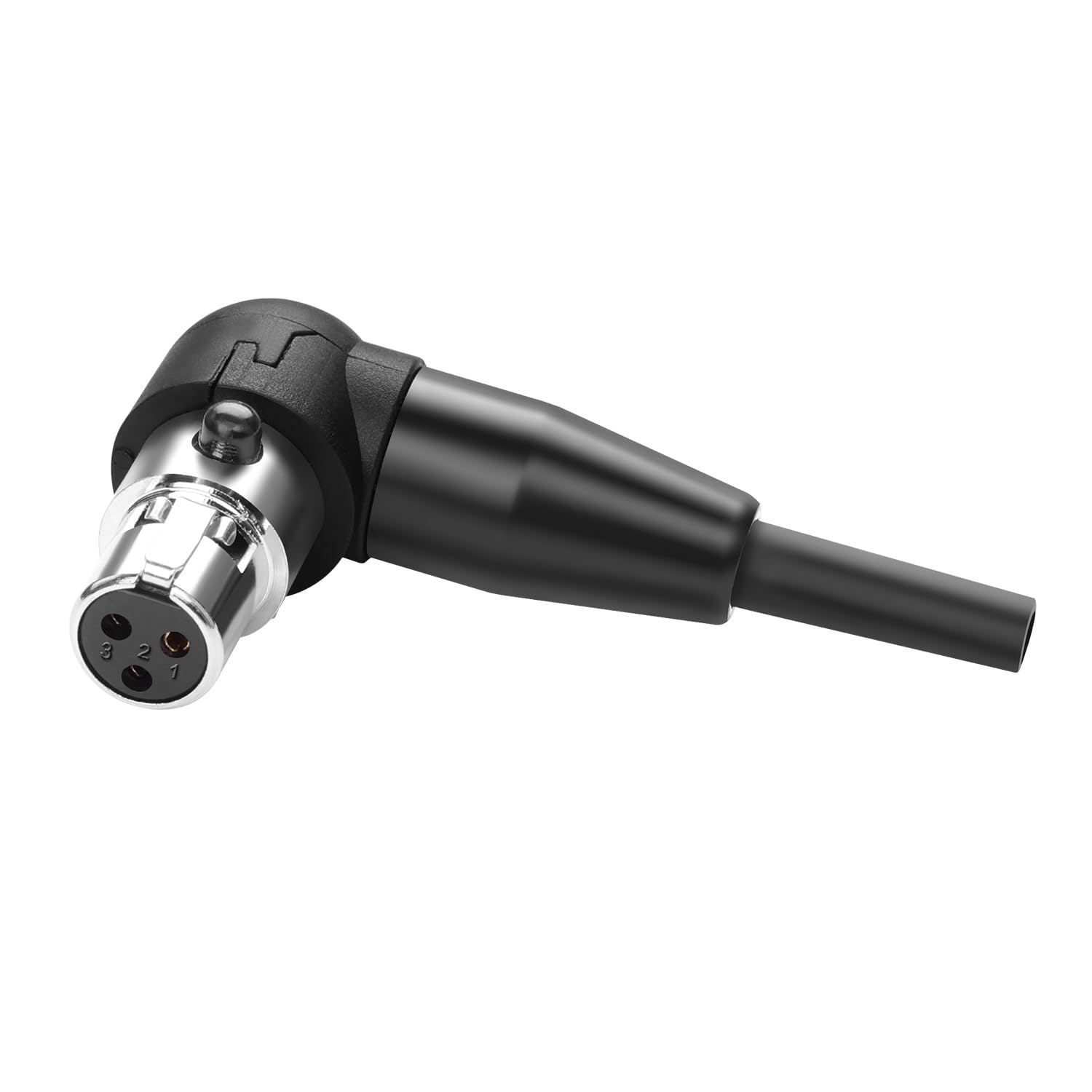 Amazon.com: QIANRENON 90° Angle Mini XLR Solder Adapter Microphone
